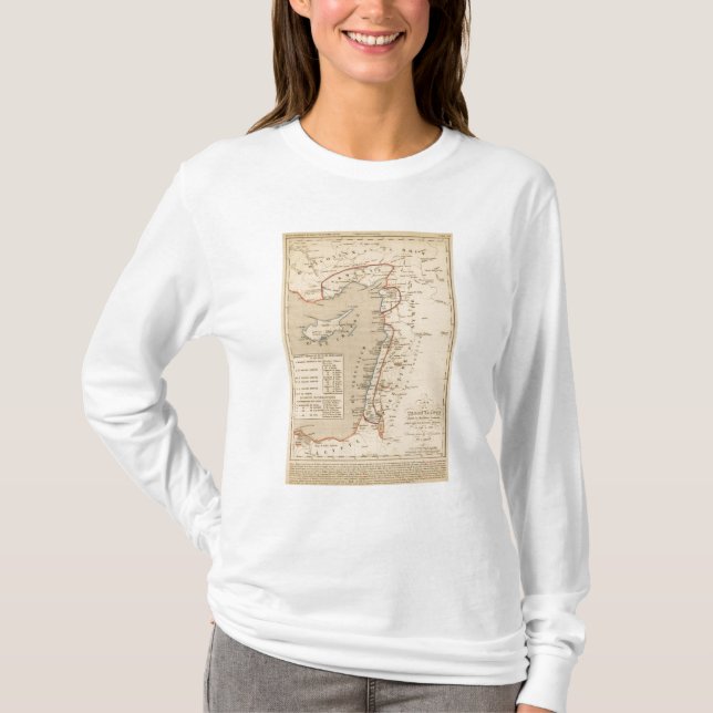 Terre Sainte depuis La deuxieme croisade T-Shirt (Vorderseite)