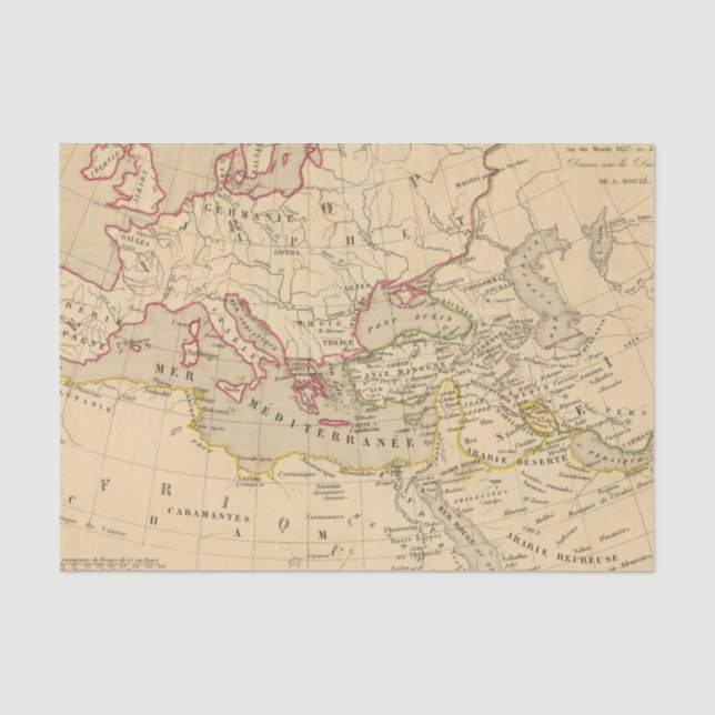 Terre Zusatztrois fils de Noe Seidenpapier (Vorderseite)