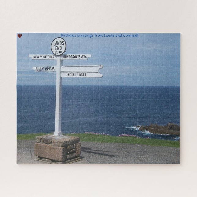 Terres Fin Cornwall Jigsaw Puzzle (Horizontal)