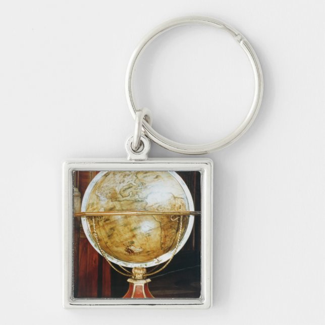 Terrestrische Kugel, 1688 Schlüsselanhänger (Vorne)