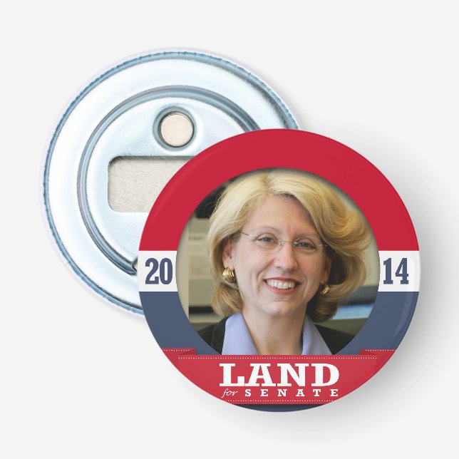 TERRI LYNN LAND-KAMPAGNE FLASCHENÖFFNER (Vorderseite)