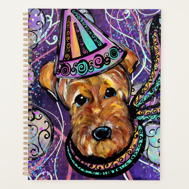 TERRIER AIREDALE     (Devant)