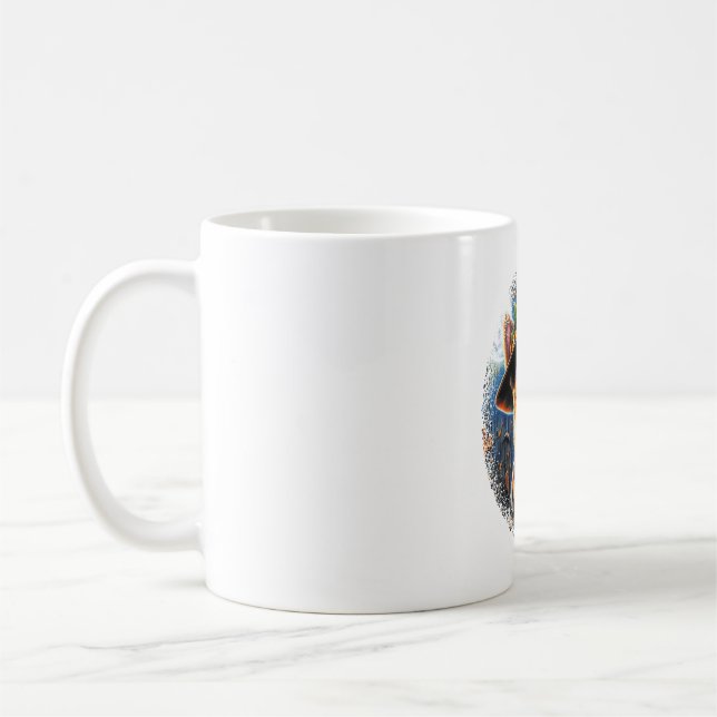 Terrier Dog Halloween Kaffeetasse (Links)