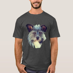Terrier Mixed Rasse Niedlich Hund T-Shirt