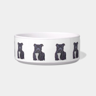 Terrier-personalisierter Hundeteller Napf