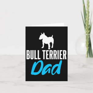 Terrier Vater Fun Sprichwort Hunde Besitzer Karte