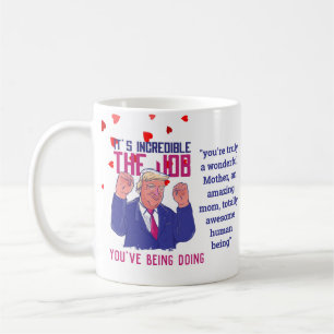 Terrific MAMA Funny TRUMP Zitat Mütter individuell Kaffeetasse