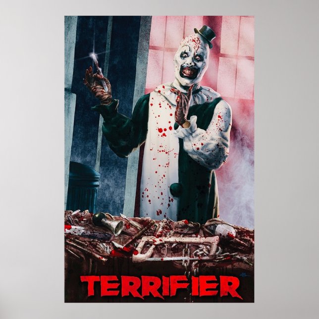 Terrifier Horror Movie Art Poster (Vorne)