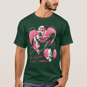 Terrifier I Heart Art Gruseliger Valentinstag Horr T-Shirt