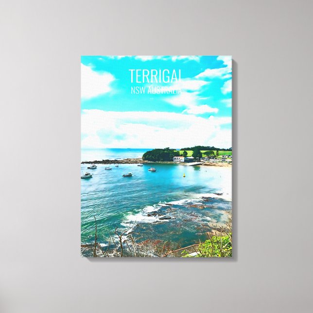 Terrigal Central Coast NSW Australien Leinwanddruck (Vorderseite)