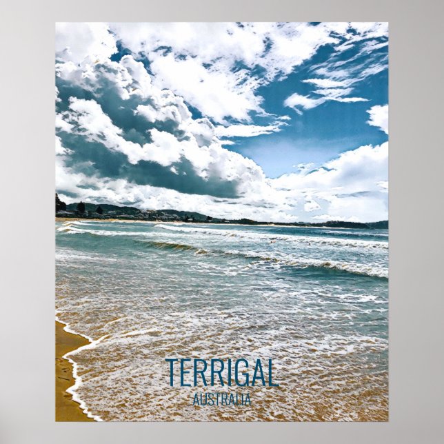 Terrigal Central Coast NSW Australien Poster (Vorne)
