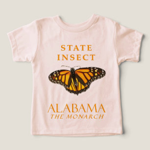 Territoire de l'Alabama Insecte Le Monarque