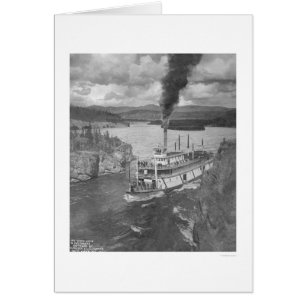 Territoire de Yukon de bateau à  vapeur 1920