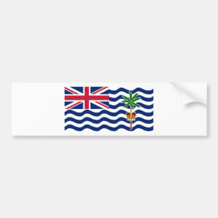 Territorialflagge des Britischen Indischen Ozeans Autoaufkleber