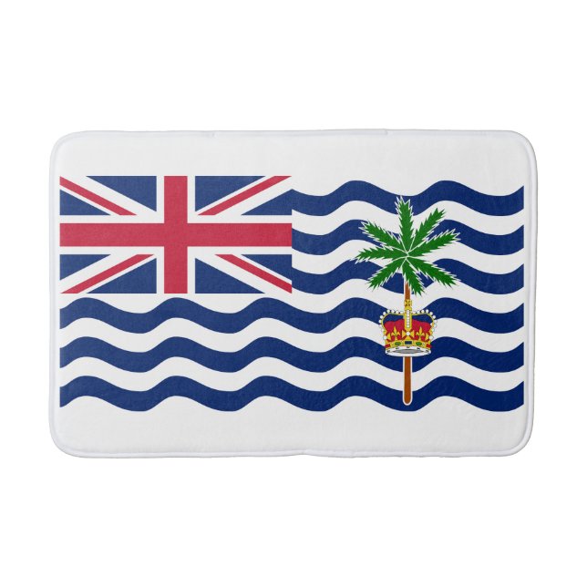 Territorialflagge des Britischen Indischen Ozeans Badematte (Vorderseite)