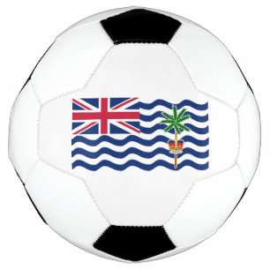 Territorialflagge des Britischen Indischen Ozeans Fußball