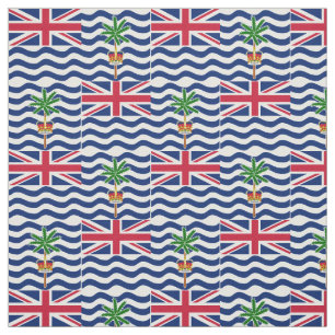 Territorialflagge des Britischen Indischen Ozeans Stoff