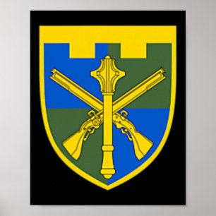 Territorialverteidigung der Ukraine Streitkräfte d Poster