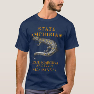 Territorium South Carolina Amphibien Gepunktet T-Shirt
