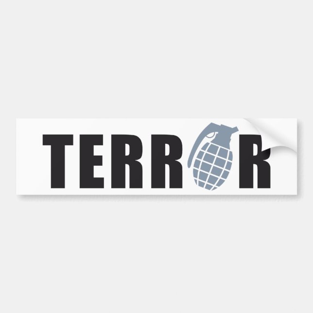 TERROR AUTOAUFKLEBER (Vorne)