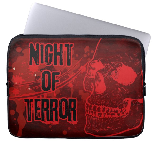 Terror Halloween Laptopschutzhülle (Vorderseite)