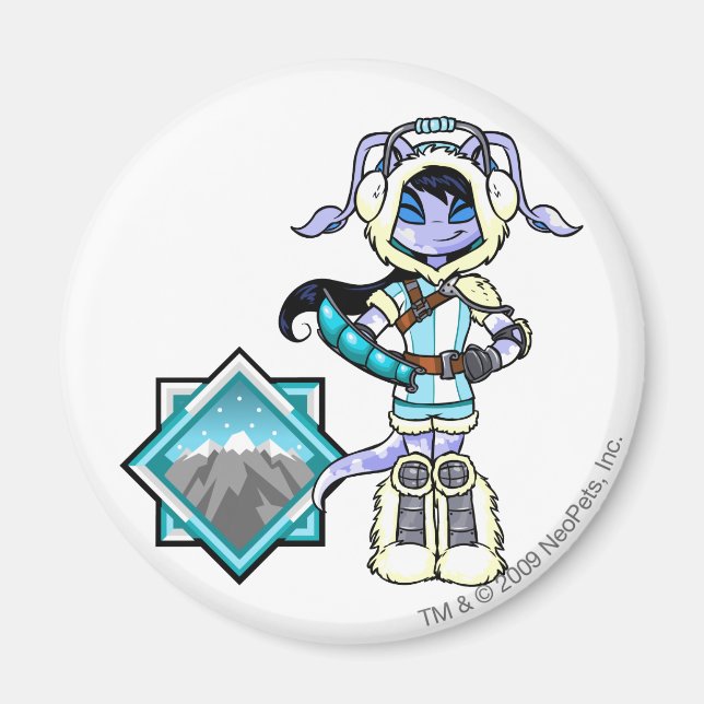 Terror Mountine Team Kapitän 1 Magnet (Vorne)