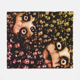 Terror Zwillinge Poster Fleecedecke