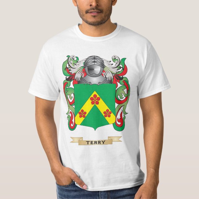 Terry-Familienwappen (Wappen) T-Shirt (Vorderseite)