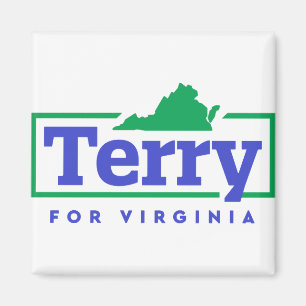 Terry McAuliffe für den Gouverneur von Virginia Magnet
