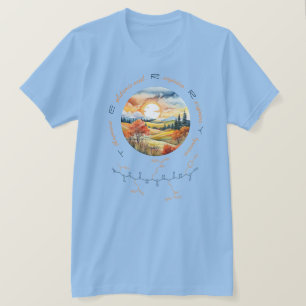 TERRY Peptid, Moon 1 w/custom text, hell T-Shirt