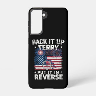 Terry zurücksetzen Rückwärts Feuerwerk Lustig Samsung Galaxy Hülle