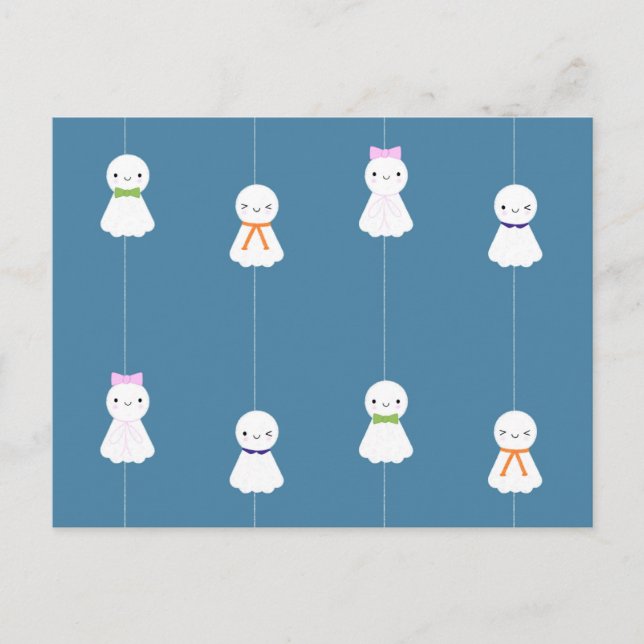 Teru Teru Bozu - Kawaii japanische Dollars Postkarte (Vorderseite)