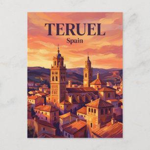 Teruel Spanien Postkarte
