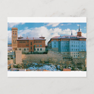 Teruel torre y seminario postalisch postkarte