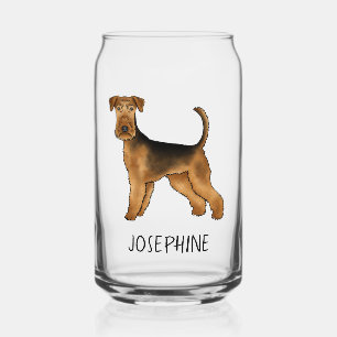 Tervueren Airedale Terrier Chien de Dessin Animé M