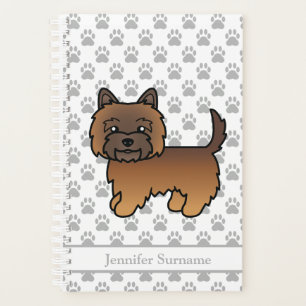 Tervueren Rouge Cairn Terrier Chien Mignon & Nom P