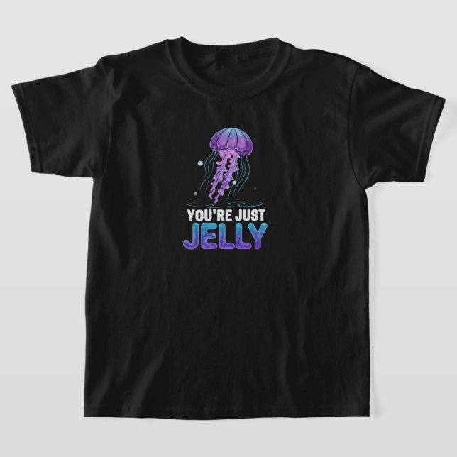 T'es Juste Jelly, T-shirt gamins de méduses (Poser)