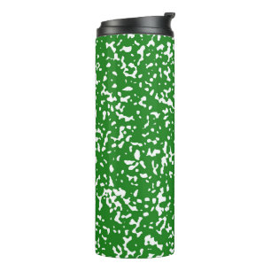 Tesimartpläne Grüne Zusammensetzung Thermischer Thermosbecher