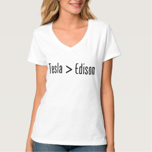 Tesla > Edison T-Shirt