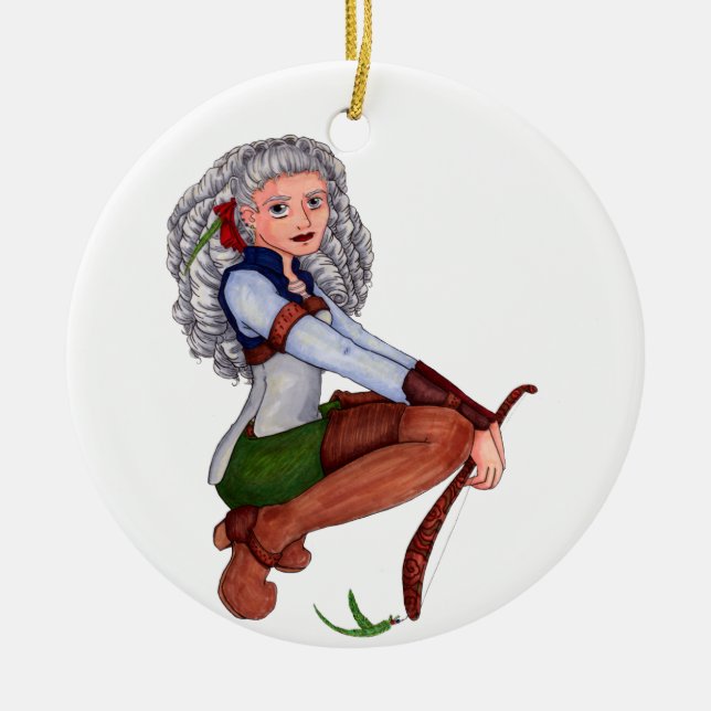 Tesla Keramikornament (Vorne)