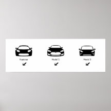 Tesla-Masterplan | Matte Poster