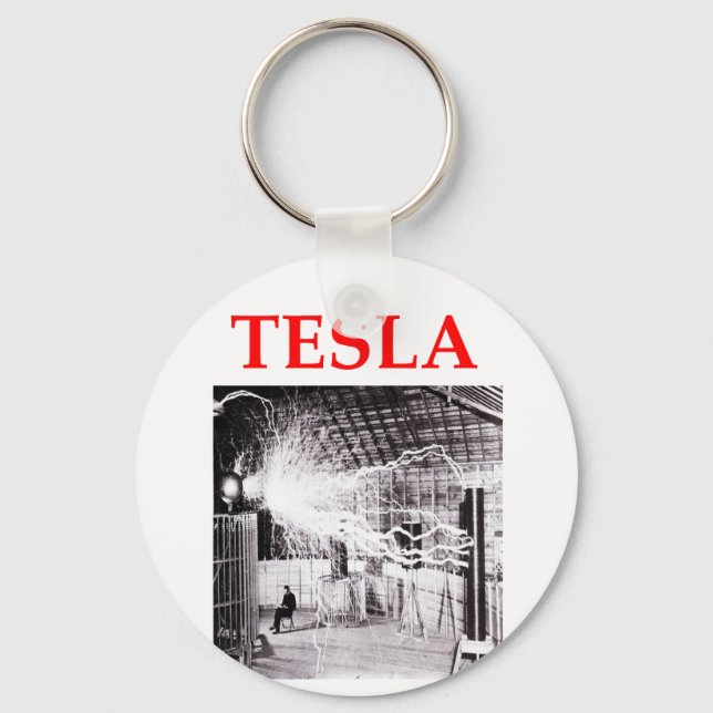 Tesla Schlüsselanhänger (Vorderseite)