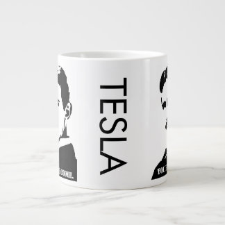 Tesla (Sie sind. willkommen) Jumbo-Tasse
