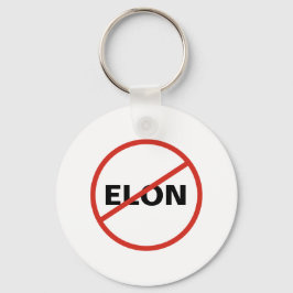 Tesla - Simple ANTI ELON Schlüsselanhänger