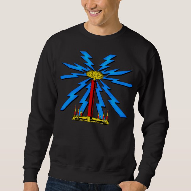 TESLA SPULE - SOLO SWEATSHIRT (Vorderseite)