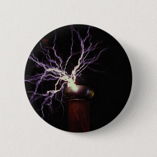 Tesla Spulenfunkenüberschlag Button