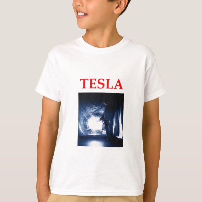 Tesla T-Shirt (Vorderseite)