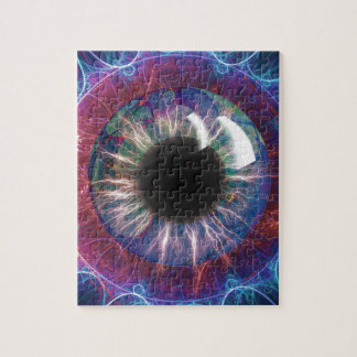 Teslas Augen-Fraktal Design