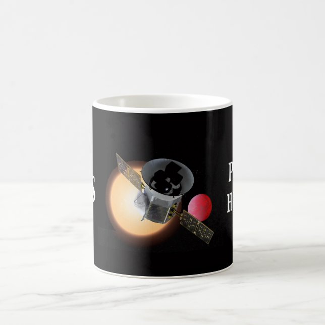 TESS Planet Hunter Spacecraft Kaffeetasse (Mittel)