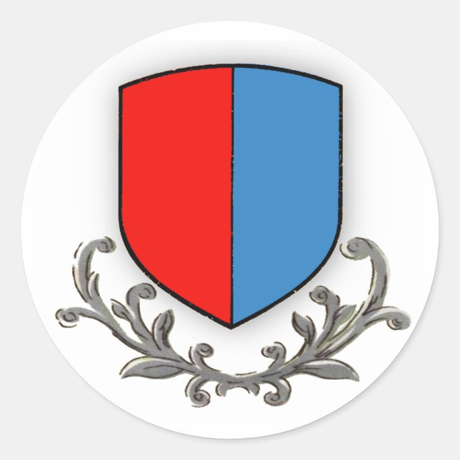 Tessin Runder Aufkleber (Vorderseite)